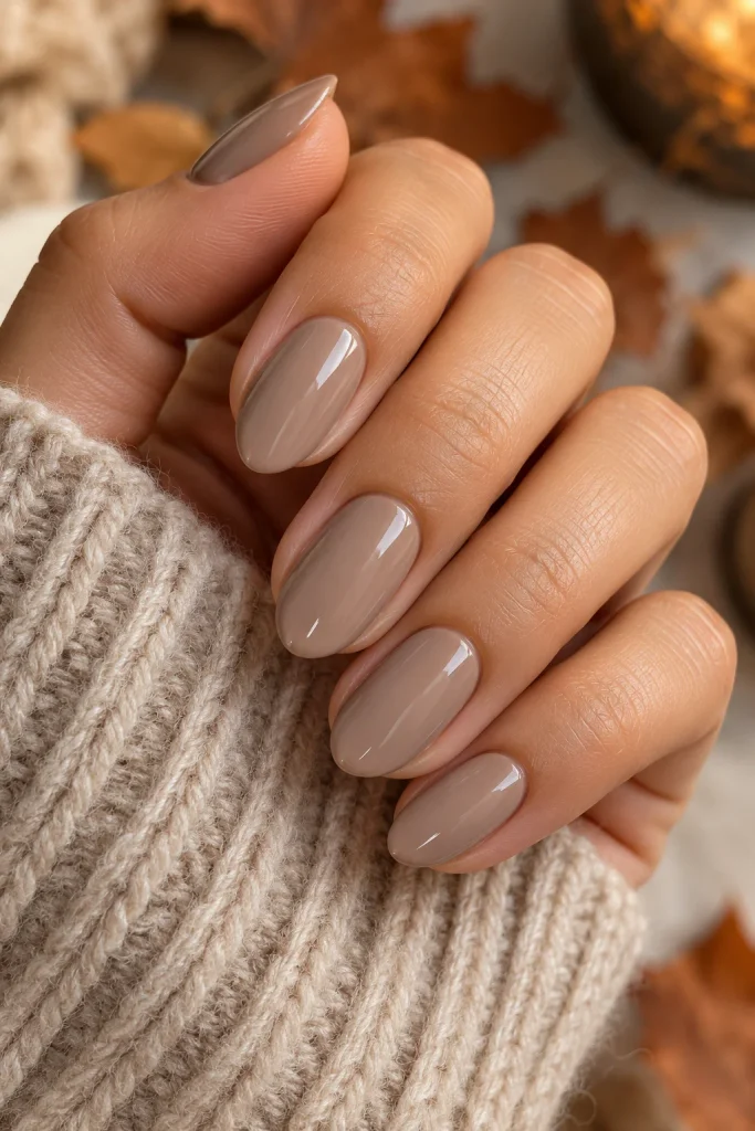 Cashmere Taupe Nails