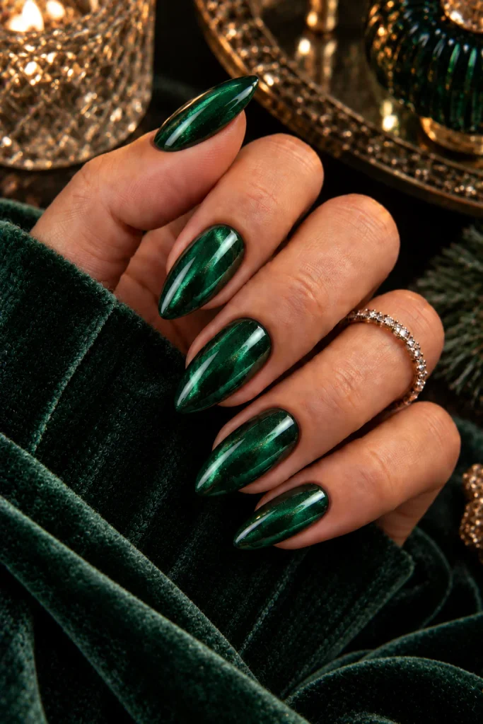 Frosted Emerald Chrome