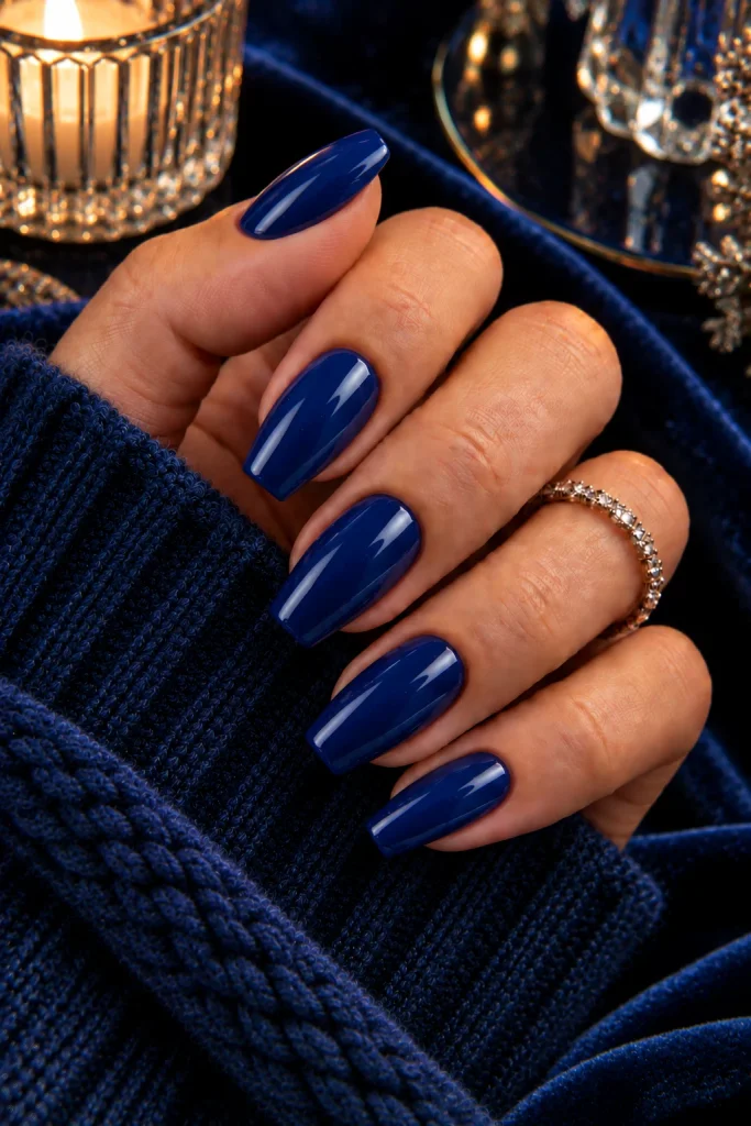  Jewel-Tone Sapphire Nails