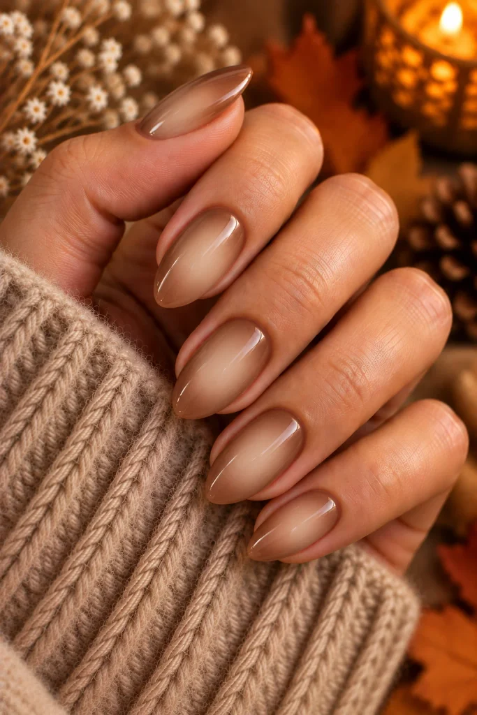 Neutral Aura Nails