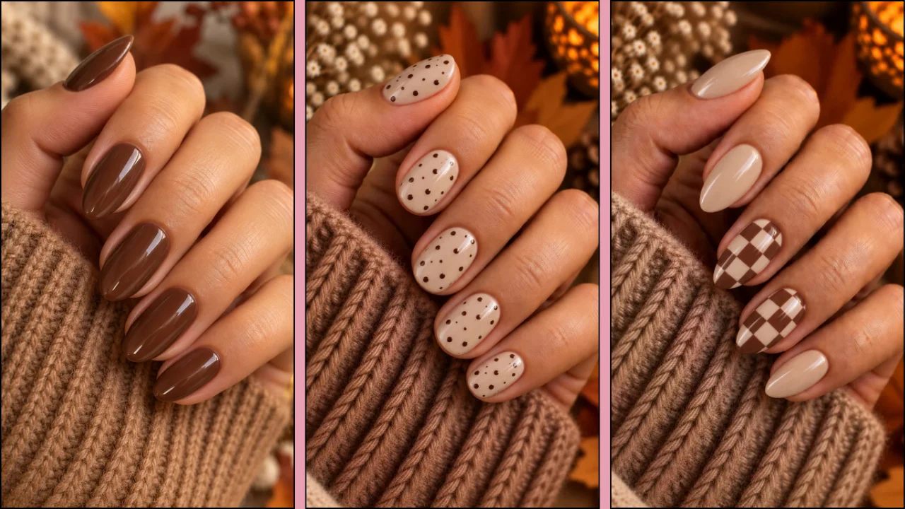 neutral fall nails