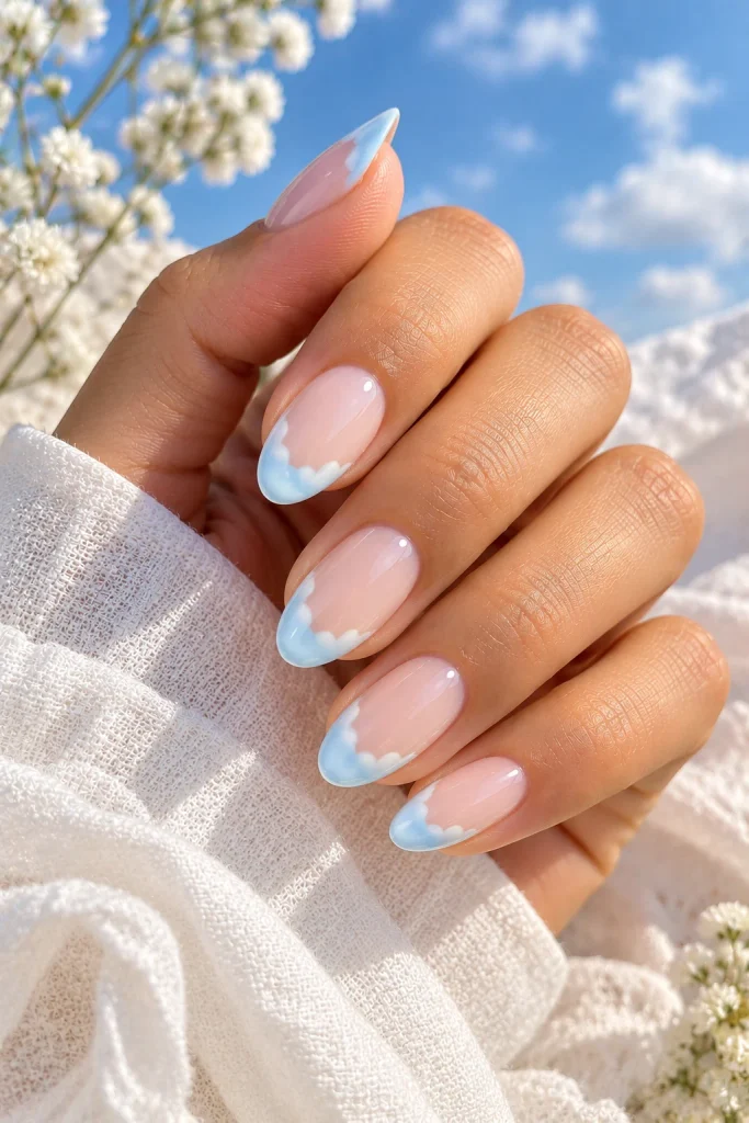Baby Blue Cloud French