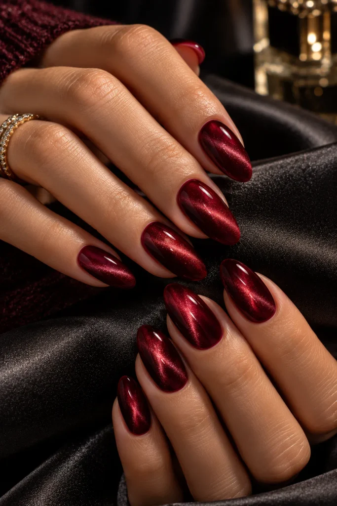 Velvet Cat-Eye Nails